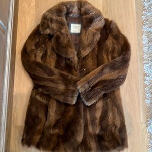 Faux Fur Abercrombie & Fitch Coat